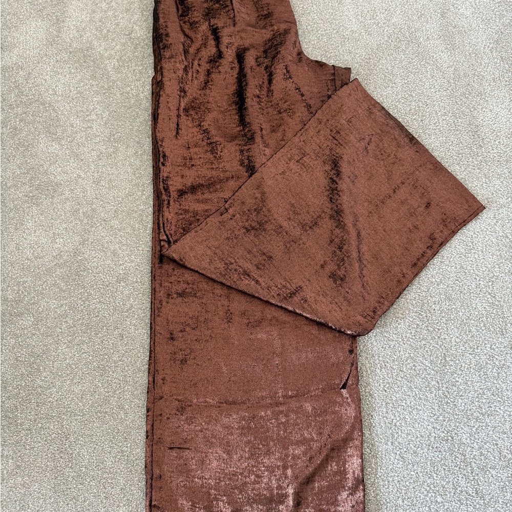 Brown Velvet Pants